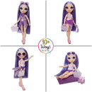 Rainbow High Swim & Style Violet Fashion Doll with Wrap & Accessories 28cm