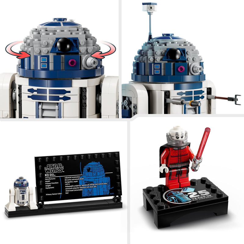LEGO Star Wars 75379 R2-D2 Droid Figure Building Toy