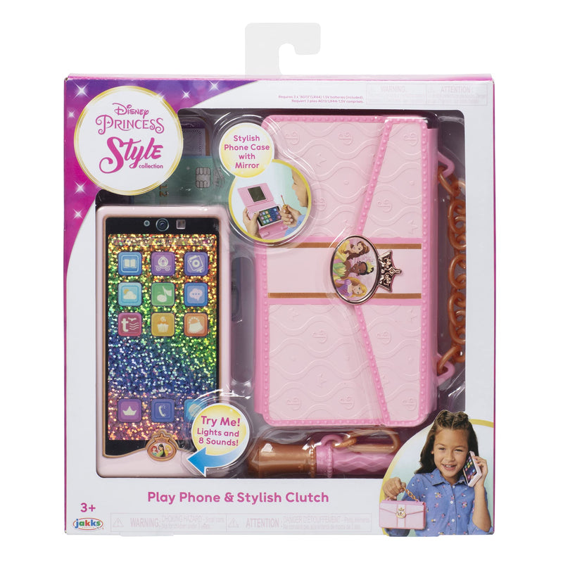 Disney Princess Style Collection Play Phone & Stylish Clutch Bag Set