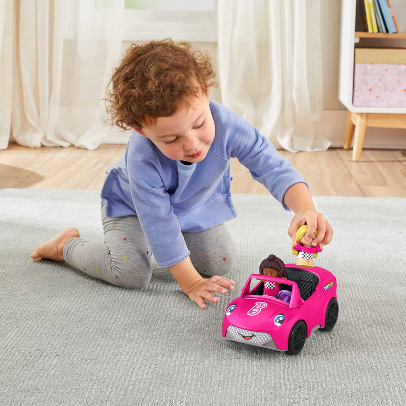 Fisher-Price Little People Barbie Convertible with 2 Figures