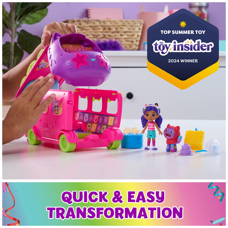 Gabby's Dollhouse Purrfect Party Bus Set