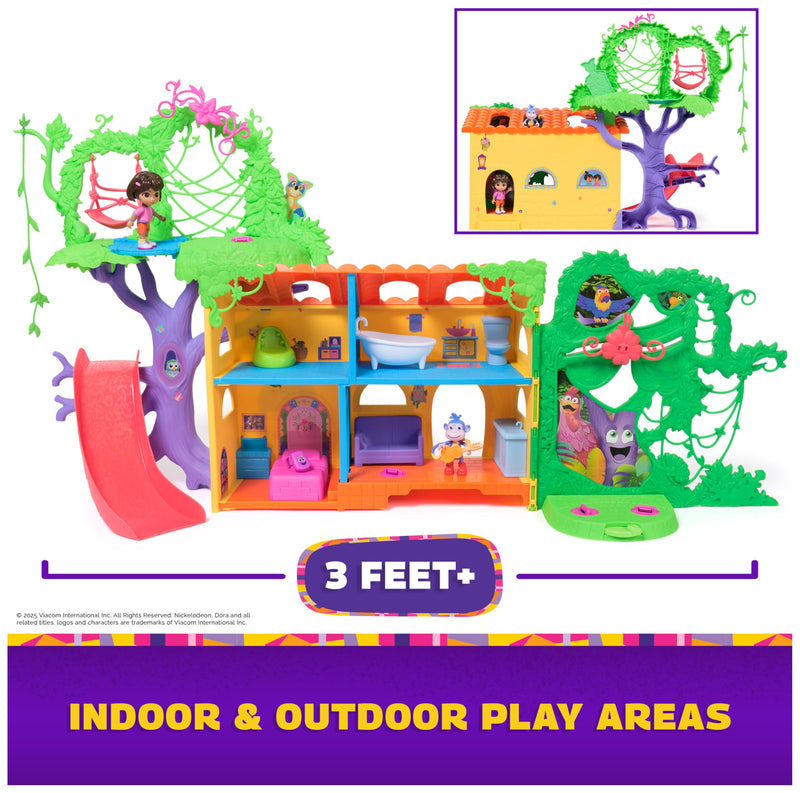 Dora Explore & Play Rainforest Casita Playset with Figures & Sounds