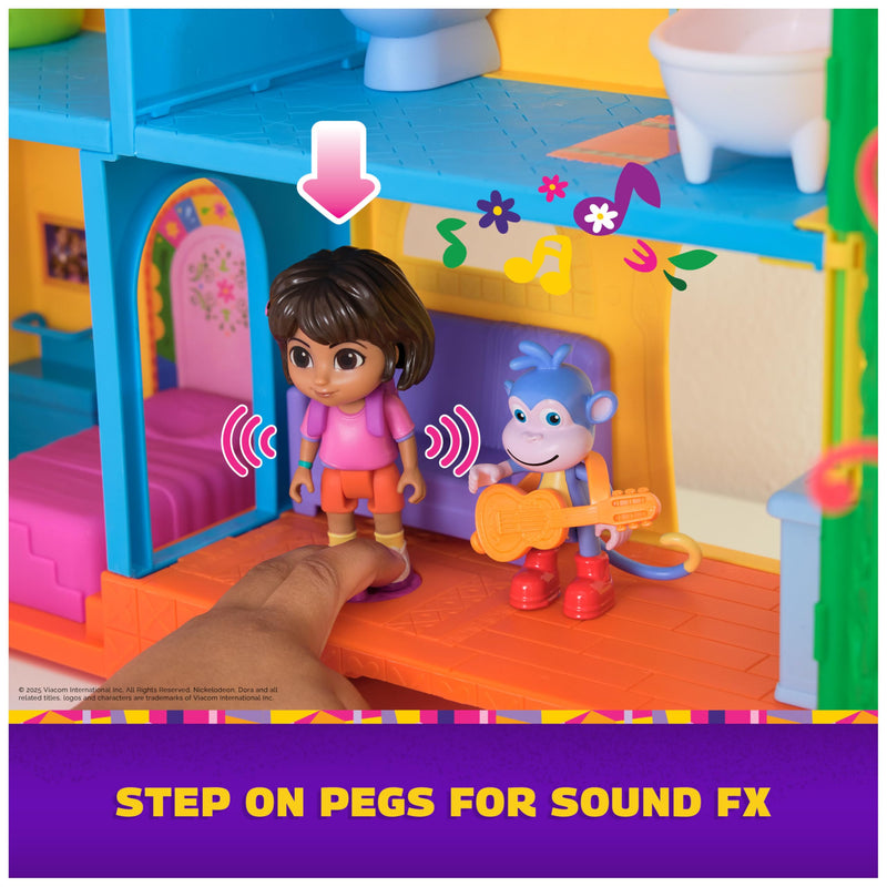 Dora Explore & Play Rainforest Casita Playset with Figures & Sounds