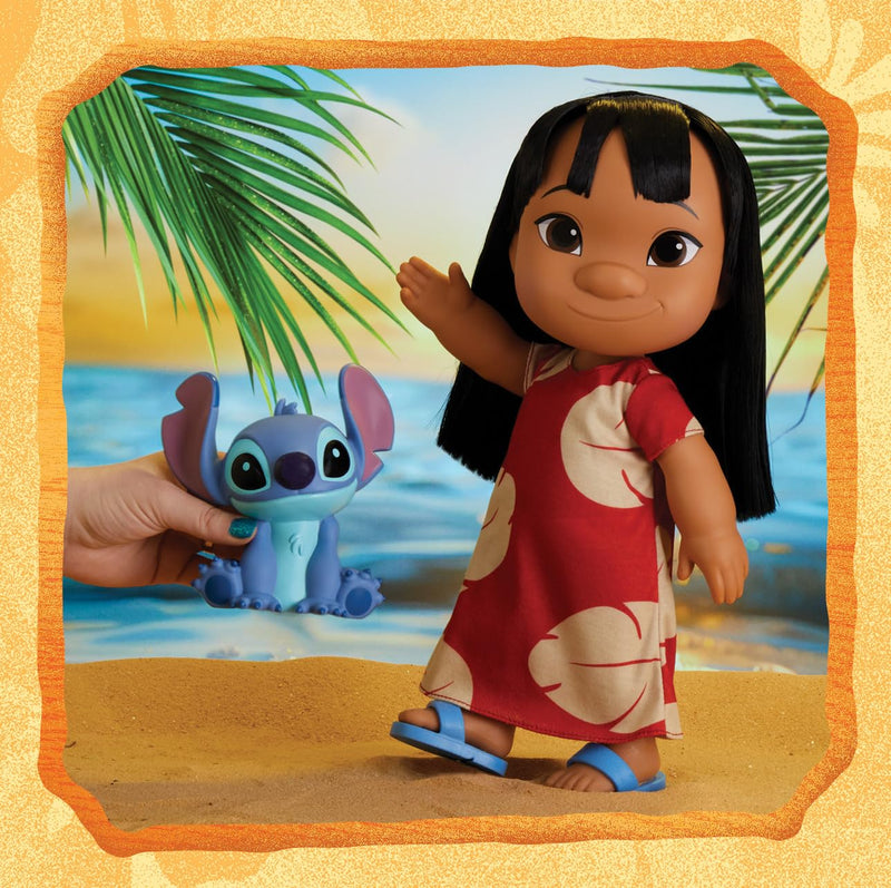 Disney Stitch Lilo Toddler Doll and Stitch Figure Set