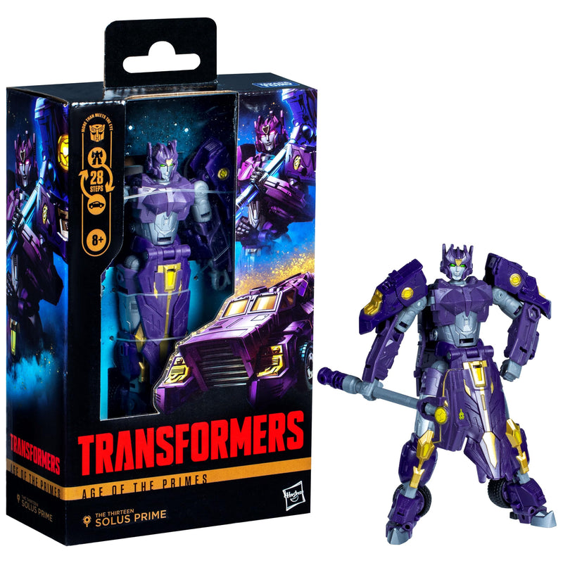 Transformers Age of the Primes Action Figure Deluxe The Thirteen Solus Prime