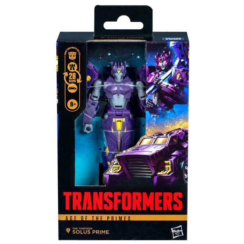 Transformers Age of the Primes Action Figure Deluxe The Thirteen Solus Prime