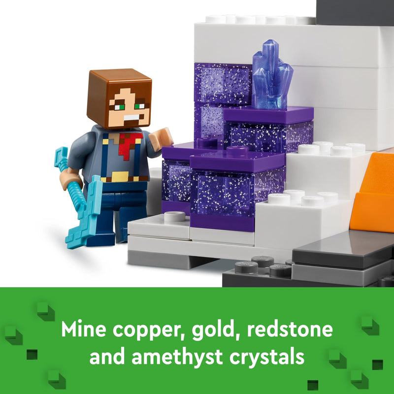 LEGO Minecraft 21263 The Badlands Mineshaft Set