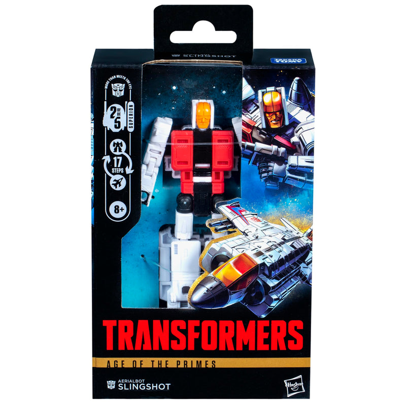 Transformers Age of the Primes Action Figure Deluxe Aerialbot Slingshot
