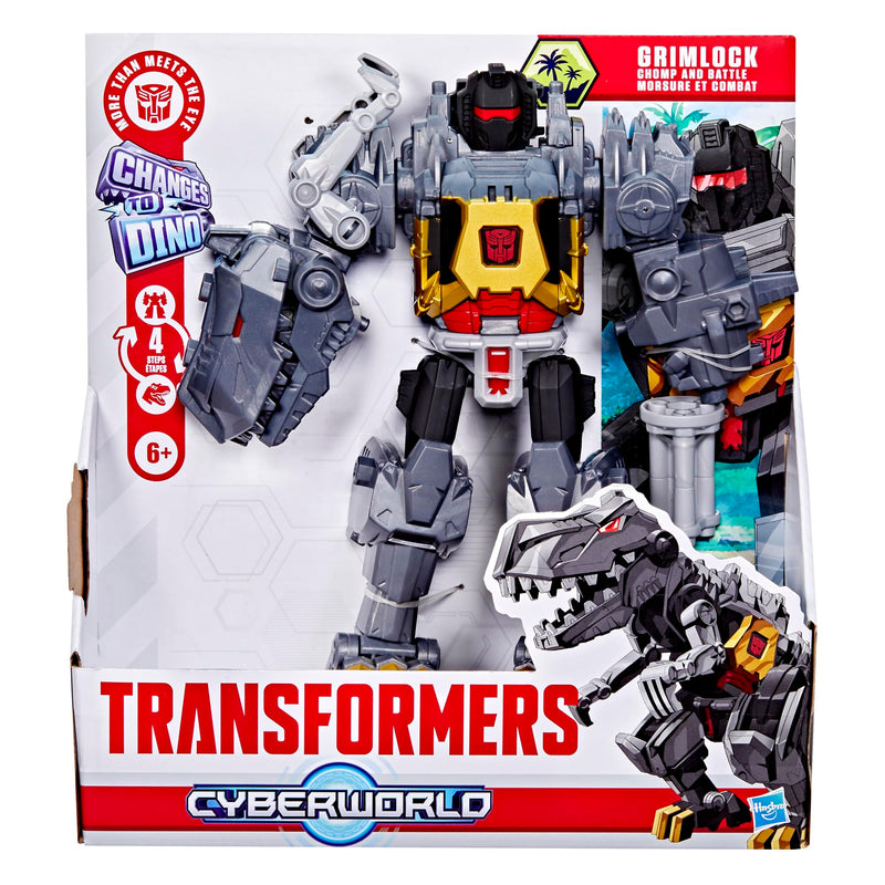 Transformers Cyberworld Action Figure Chomp & Battle Grimlock