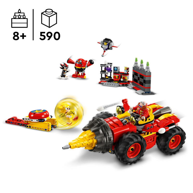 LEGO Sonic the Hedgehog 76999 Super Sonic vs. Egg Drillster Set