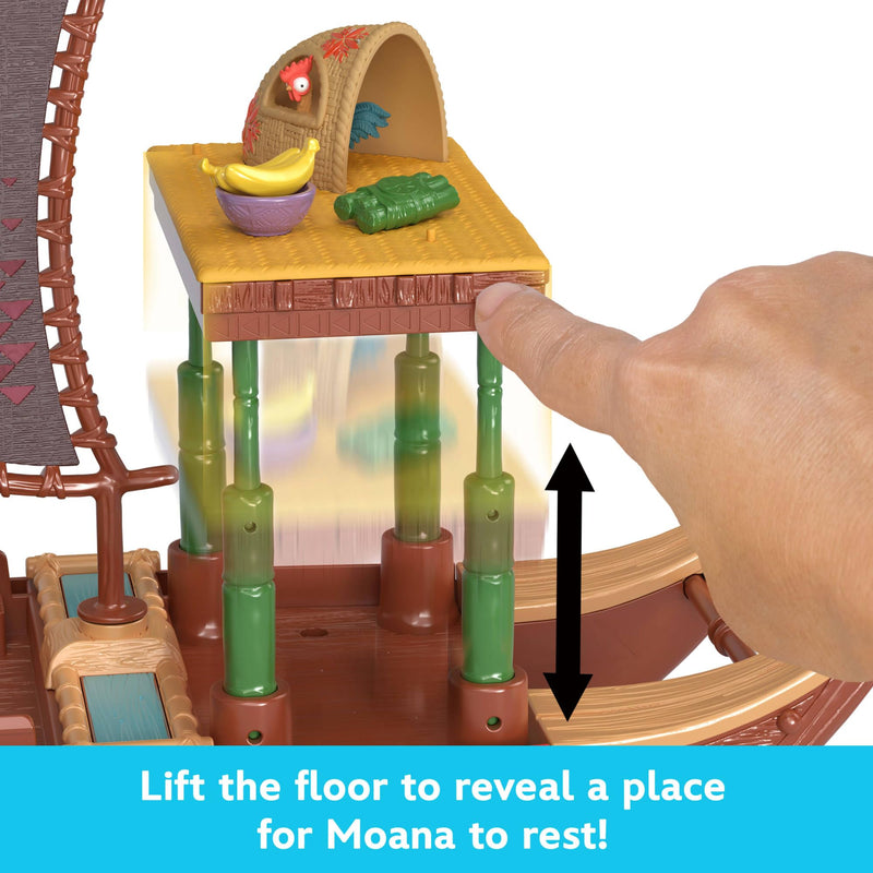 Disney Moana 2 Playset Transforming Boat