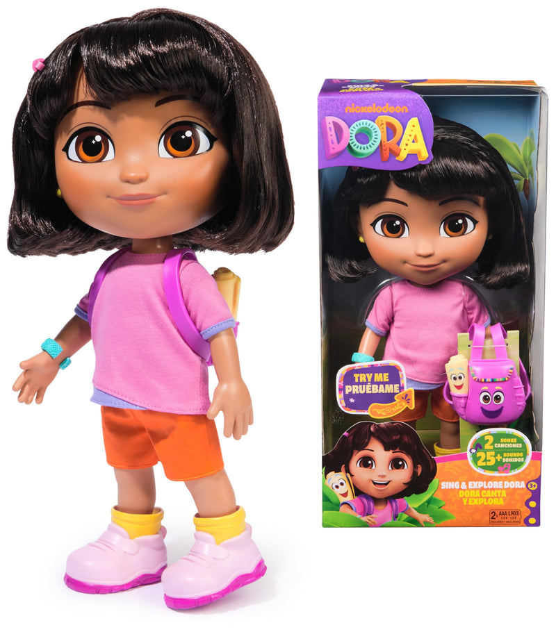 Dora Sing & Explore Dora Doll Dora Sing & Explore 30.5cm Interactive Doll with Sounds & Accessories
