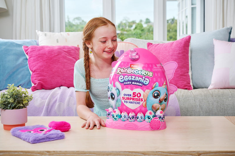 Rainbocorns by ZURU Eggzania Fairy Mania Mini Surprise Plush Egg Flossiana