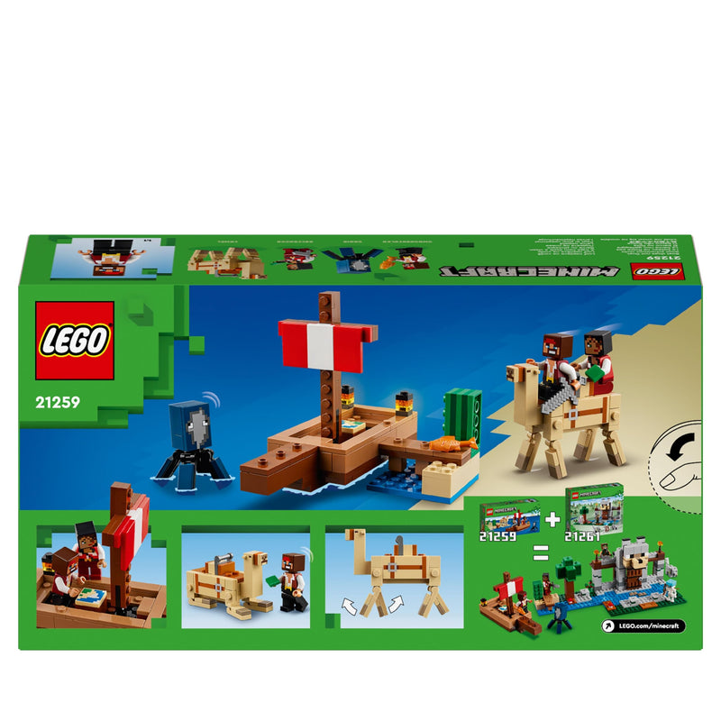 LEGO Minecraft 21259 The Pirate Ship Voyage Set