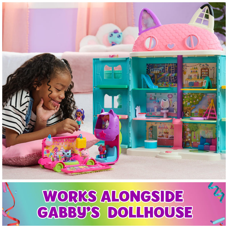 Gabby's Dollhouse Purrfect Party Bus Set