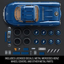 Mattel Brick Shop Hot Wheels Mercedes-Benz 300 SL Building Set 1600 Pieces