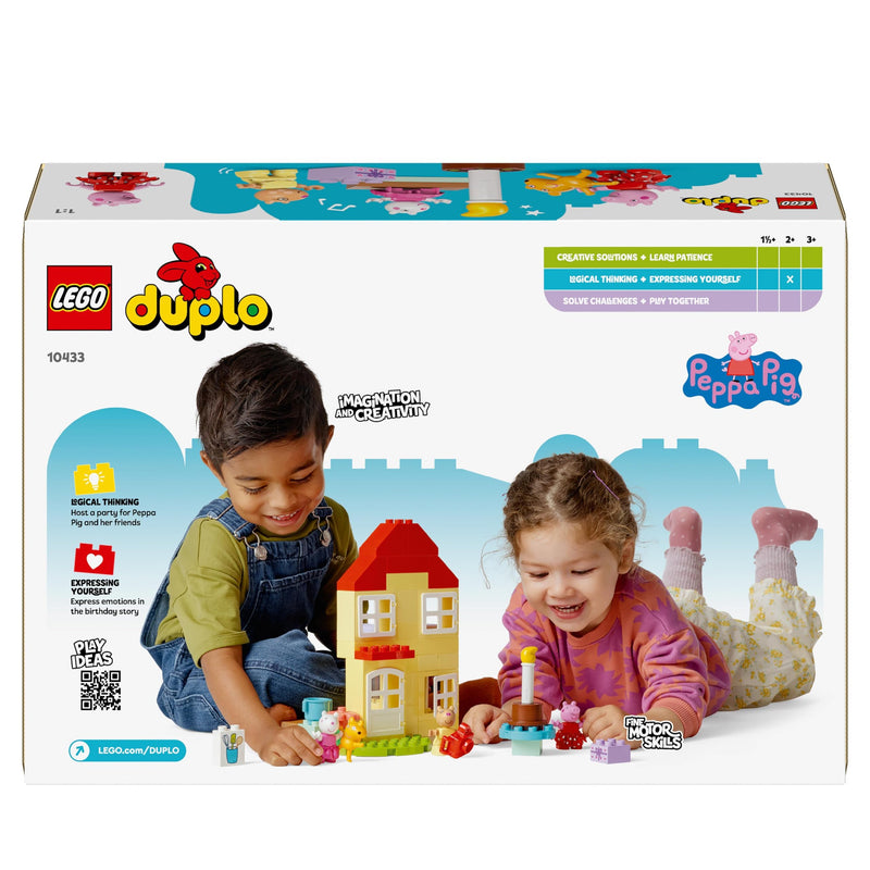 LEGO DUPLO 10433 Peppa Pig Birthday House Playset