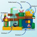 Fisher-Price Little People My Mario Adventure Playset with Sounds & Figure