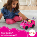 Fisher-Price Little People Barbie Convertible with 2 Figures