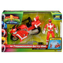 Mighty Morphin Power Rangers Tyrannosaurus Battle Bike with Red Ranger Figure