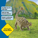 Schleich Ankylosaurus Dinosaur Figure Realistic Armoured Dino Toy 15023