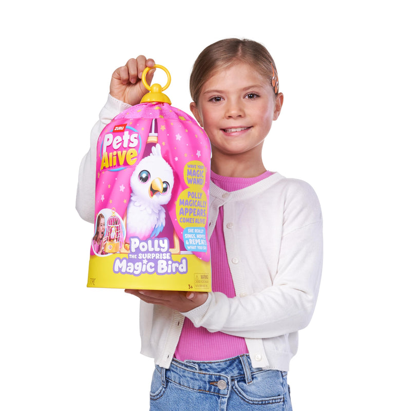 Pets Alive by ZURU Polly the Surprise Magic Bird