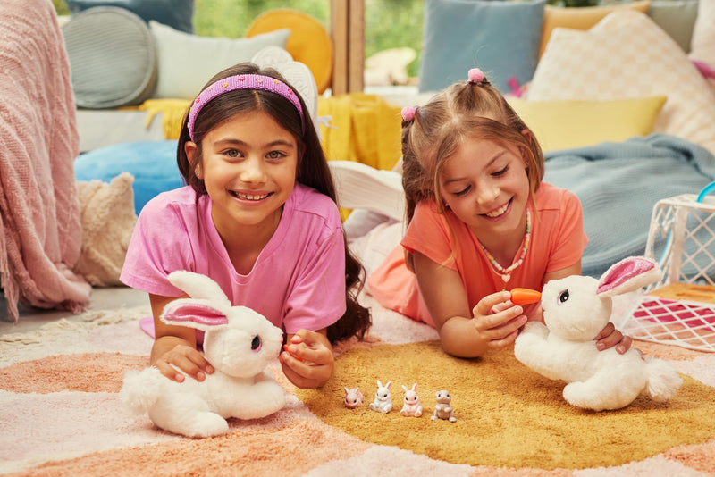 Pets Alive by ZURU Mama Bunny & Baby Surprise Plush Set