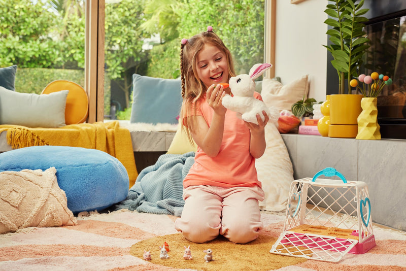 Pets Alive by ZURU Mama Bunny & Baby Surprise Plush Set