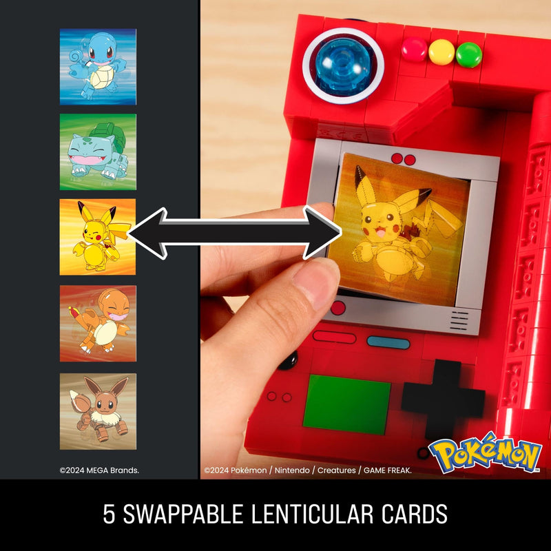 MEGA Building Blocks Pokémon Kanto Region Pokédex 322 Piece Set