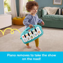Fisher-Price Glow and Grow Kick & Play Piano Gym Blue