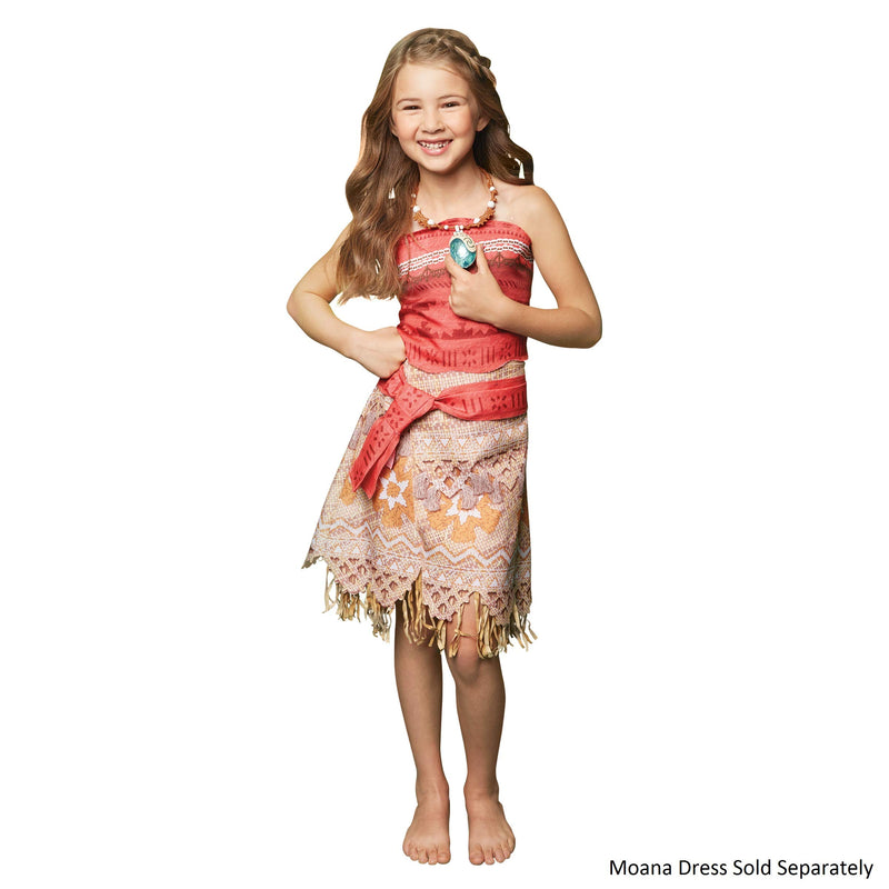 Moana's Light Up Necklace - Seashell - Heart of Te Fiti - Includes Batteries