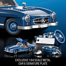 Mattel Brick Shop Hot Wheels Mercedes-Benz 300 SL Building Set 1600 Pieces