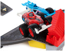 Monster Jam Monster Motors Rev Up Raceway Playset with 1:64 Monster Trucks