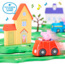 Peppa Pig Whizz Around Great Big Track Playset with Motorised Vehicles & Sounds