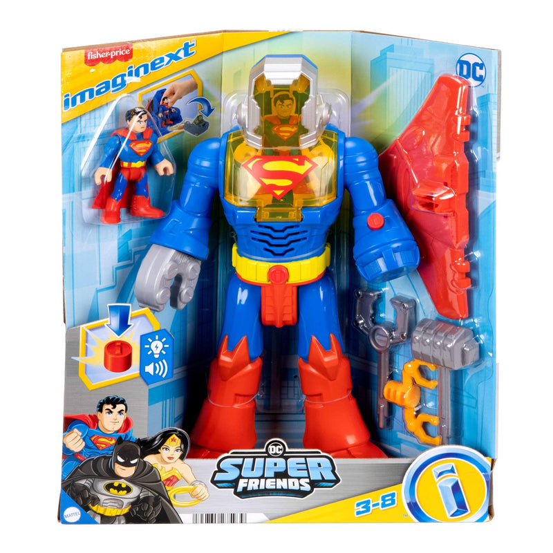 Imaginext DC Super Friends Superman Insider & Exo Suit Set