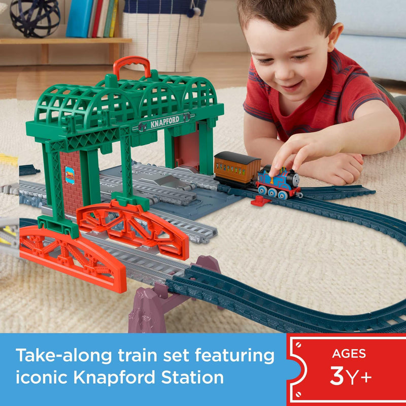 Thomas & Friends Push Along Knapford Station Train Track Set