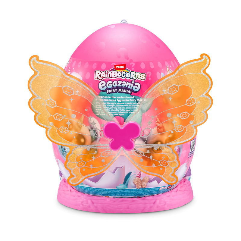 Rainbocorns by ZURU Eggzania Fairy Mania Mini Surprise Plush Egg Flossiana