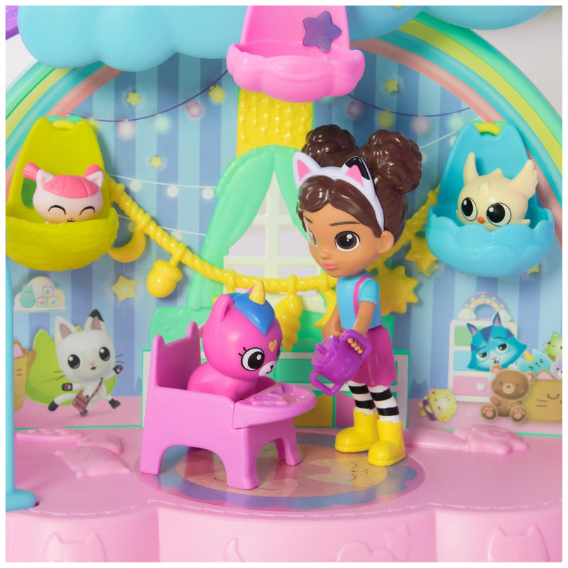 Gabby's Dollhouse Kitty Care Ear Purrfect Playroom Set