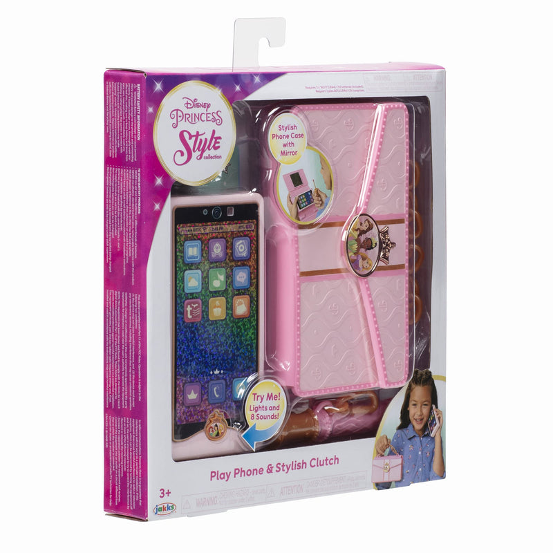 Disney Princess Style Collection Play Phone & Stylish Clutch Bag Set
