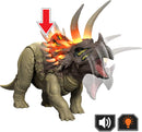 Jurassic World Survival Wild Roar Dinosaur Action Figure Triceratops
