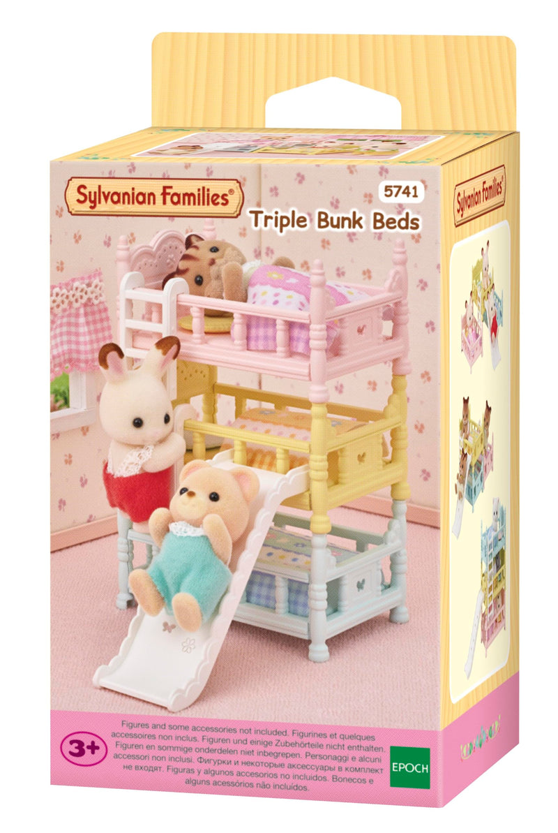 Sylvanian Families Triple Bunk Beds Set