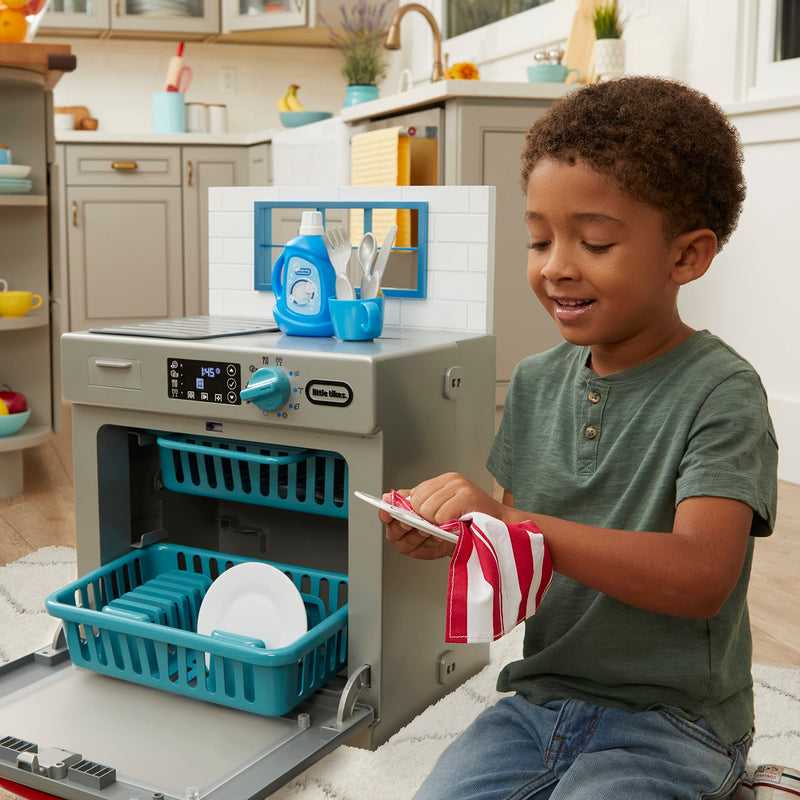 Little Tikes First Dishwasher Toy for Kids – Realistic Lights & Sounds