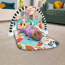 Fisher-Price Glow and Grow Kick & Play Piano Gym Blue