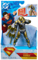 15cm Superman Action Figure with Epic Strike Hammer