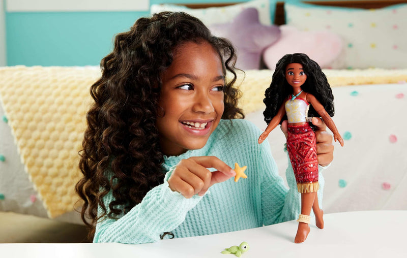 Disney Moana 2 Swimming Moana Doll