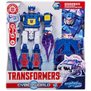 Transformers CYBERWORLD Action Figure Energon Surge Soundwave Deep Sea Explorer