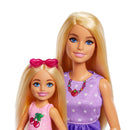 Barbie Family & Friend Malibu and Chelsea Dolls 2 Pack
