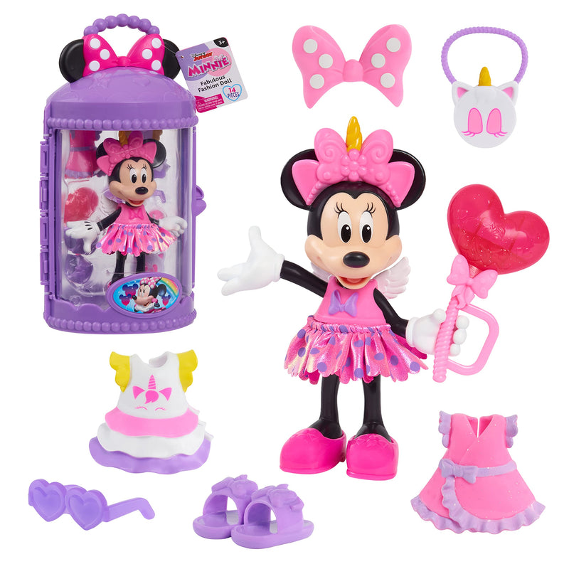 Disney Junior Doll Minnie Mouse Fabulous Fashion Set
