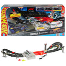 Hot Wheels Racing Formula 1 Grand Prix Circuit Track Set with 3 Die-Cast Cars