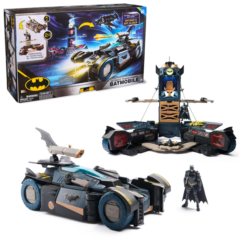 Ultimate Transforming Batmobile 2-in-1 Batmobile Batman Playset